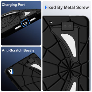 Funda Protectora Resistente a Impactos para iPad 5ª y 6ª Generación 9.7 Air <span class=keywords><strong>2</strong></span> <span class=keywords><strong>Pro</strong></span> 9.7 con Soporte Plegable, Correa para el Hombro, Diseño de Anime para Niños, Resistente - Product Image 5