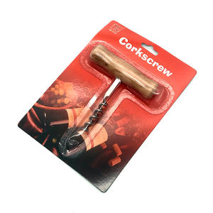 <span class=keywords><strong>Tire</strong></span>-<span class=keywords><strong>bouchon</strong></span> à l'ancienne avec manche en bois petits outils pour ouvre-bouteille de vin Ouvre-bouteille de vin - Product Image 1
