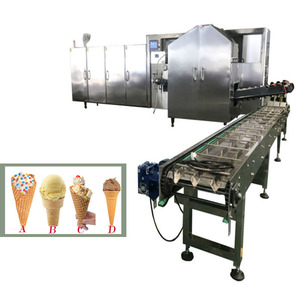 Puissante nouvelle ligne de produits céréaliers comprend un mélangeur de pâte mélangeur de pâte four de cuisson cône de crème glacée pour la transformation des aliments - Product Image 4