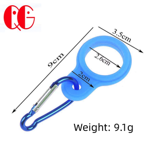 Zachte <span class=keywords><strong>Rubber</strong></span> Siliconen Waterfles Clip Houder Met Handdoek Haak Voor Drager 500Ml Fles Accessoires Fietsen Reizen Camping - Product Image 2