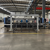 Tour CNC à double broche à entraînement central haute précision pour le traitement des filetages de tuyaux en PVC sur les deux extrémités