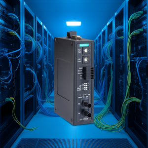 Convertidor de Fibra Óptica Moxa ICF-1150I, Conector SC, Dispositivo Ethernet Industrial - Product Image 3