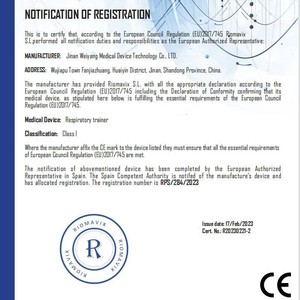 Weiyang WY-A Schleimlösendes Lungenreinigungsgerät mit Vibration und Positivdruck-Belüftung für Ältere mit COPD - Product Image 2