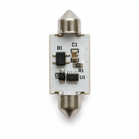 Ampoules LED Festoon C5W pour éclairage intérieur de voiture 31mm 36mm 42mm 12V 24V Lampe de lecture de dôme Vente en gros