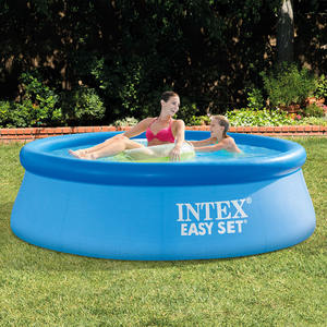 <span class=keywords><strong>INTEX</strong></span>-<span class=keywords><strong>piscina</strong></span> inflable sobre el suelo, 28106x24 pies - Product Image 1