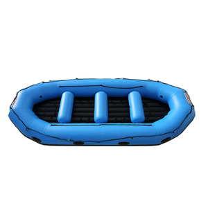 Nuovo OEM rib boat 3.8m gommone in fibra di vetro a remi pontone belly boat con Kit di riparazione - Product Image 1