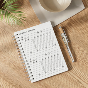 Carnet de planification personnalisé pour la salle de sport - Mon planificateur quotidien de fitness - Journal de bien-être - Suivi d'entraînement - Planificateur d'activités sportives - Product Image 3