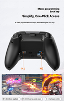 Gulikit 2,4 GHz inalámbrico RGB controlador de luz controlador de juego para Xboxone/s/X/PC/P3/Android/Switch Vibration Motor Gaming