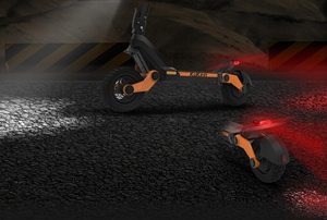 Scooter Eléctrico Plegable Impermeable G3 2025, Alcance de 63 km, Carga Máxima de 120 kg, Motor de 120 W, Batería de Litio de 18 Ah, Suspensión Completa, Aluminio - Product Image 3