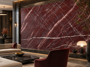 Dalles de marbre <span class=keywords><strong>rouge</strong></span> <span class=keywords><strong>Amarone</strong></span> polies, à jointure apparente, pour murs décoratifs, encadrements de cheminées, plans de toilette, dessus de table à manger - Product Image 1