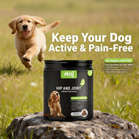 Complément alimentaire pour chiens OEM 120 Soft Chews pour les hanches et les articulations, glucosamine, soulagement de la douleur, chondroïtine, compléments avancés pour les hanches et les articulations