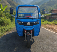 Tricycle de transport robuste, capacité 1500 kg, robustesse et durabilité, avec phares LED et essuie-glaces électriques