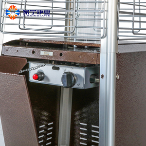 Calentador de Patio Piramidal de Llama Real con Certificación CE ETL, de Acero, a Gas, para Camping, 13000W, Bajo Precio, a Propano, Moderno, para Jardín, EE. UU. y UE - Product Image 3