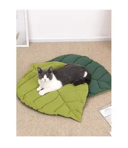 नई कुशन में बिल्ली के पालतू बिस्तर बिल्ली बिस्तर सोफे नींद चटाई बिल्ली