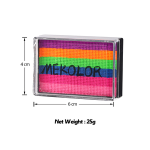 Gran oferta, maquillaje de fiesta, <span class=keywords><strong>pintura</strong></span> corporal fluorescente, delineador de ojos activado por agua de neón, luz negra, <span class=keywords><strong>pintura</strong></span> facial luminosa UV - Product Image 2