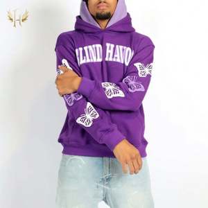 Sudadera con Capucha Extra Grande para Hombre, Personalizada, de Invierno, 460 g/m², 100% Algodón, Doble Forro, Sin Cordón, Logotipo con Impresión 3D en Relieve - Product Image 1