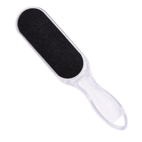 Lime à pied pédicure râpe Double face dissolvant de callosités meulage papier de verre brosse manucure outil de soin des pieds