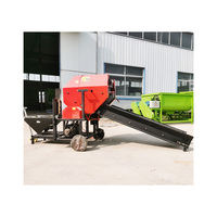 Agriculture Heavy Duty 450kg Round Silage Herbe Luzerne Foin Presses à balles