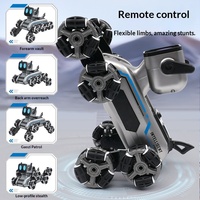 Perro Robot Eléctrico Inteligente de Ocho Ruedas para Niños, con Funciones de Escalada y Transformación, Sensor de Gestos, Juguete de Acrobacias Transfronterizo