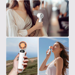 Ventilateur portable USB rechargeable personnalisé avec logo, mini ventilateur turbo, idéal comme cadeau, vente en gros - Product Image 6