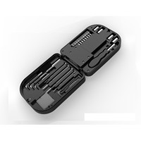 Ensemble d'outils de lampe pliable multifonctionnel en ABS et acier au carbone pour usage domestique et extérieur