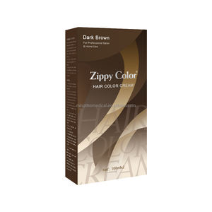 新デザインスーパーブラックオーガニック永久染毛剤男性用即効性アンモニアフリーPPDカバーグレーヘアクリームなし - Product Image 2