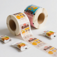 Film d'emballage en rouleau personnalisé, imprimé, écologique, de qualité alimentaire, laminé, en aluminium, PET, BOPP, pour sachets de café, de thé et de poudre