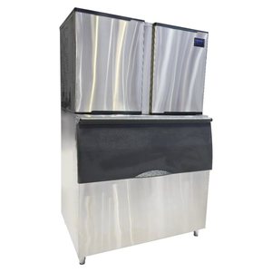 Machine à glaçons commerciale 220V 380V 1 tonne (1000kg) à refroidissement par air et eau pour café, club, bar - Product Image 2