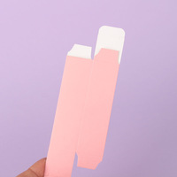 Impression de code couleur personnalisée Boîte de papier de brillant à lèvres de produit de beauté de maquillage Boîte d'emballage de rouge à lèvres Petite boîte de papier d'art de cosmétiques