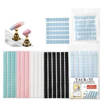 Outils d'entraînement pour le nail art, approvisionnement direct transfrontalier, 96 pièces/paquet, capsules d'ongles en pâte, adhésif amovible sans trace, réutilisables