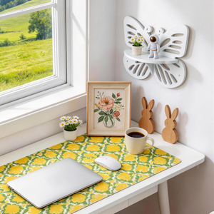 Étagère murale de rangement moderne de style papillon, en fibre de polyester, séchage rapide, imperméable - Product Image 3