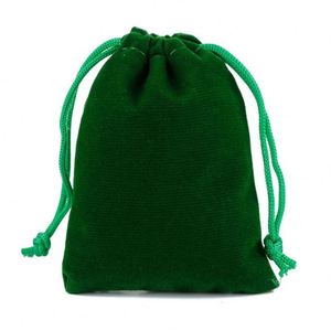 Storage Soft Cotton Twill <b>Drawstring</b> Velvet <b>Pouch</b> Bags with Customizable Security Features for Wedding Favor Jewelry Gift - Product Image 4