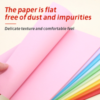 Papier coloré recyclé 80g 120g 160g A4, artisanat fait main, bricolage personnalisé, paquet de 500 feuilles, feuilles de papier colorées pour l'artisanat
