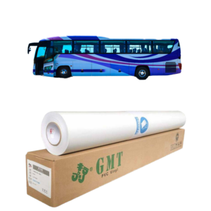 Rollo de Vinilo de PVC Adhesivo Permanente, Material de Vinilo Imprimible para Impresión de Pósteres y Pancartas, Película Adhesiva para Envolver Automóviles - Product Image 1
