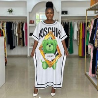 Robe longue en soie douce anti-rides, style kaftan africain boubou, pour femme, mariage, bohème, décontractée, grande taille, été – Nouvelle collection en promotion