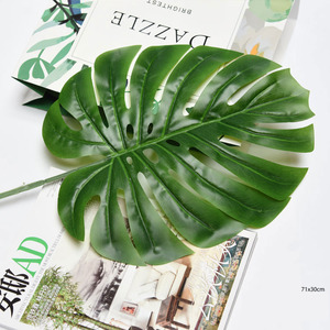 IFG Simulation fleur tortue feuille arrière <span class=keywords><strong>bambou</strong></span> simulation fleur feuille perse salon restaurant placé <span class=keywords><strong>fleurs</strong></span> palier - Product Image 2