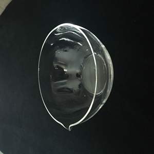 Verre de Quartz résistance à la Corrosion, plat d'évapotage, à fond plat avec bec adapté à la clinique et les laboratoires - Product Image 5