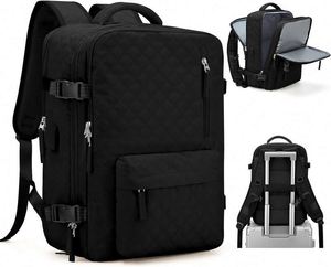 Free Sample Travel <b>Backpack</b>,Carry On <b>Backpack</b> for Women,Airline <b>Flight</b> Approved Waterproof 14 Inch Laptop <b>Backpack</b> with Shoe - Product Image 5
