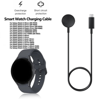 Cable cargador de reloj PD tipo USB C para Samsung Galaxy Watch 6 Carga inalámbrica magnética clásica para Galaxy Watch 5 Pro 4 3