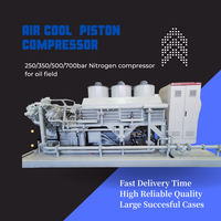 250bar 350bar 400bar 500bar 700bar Thermique Amélioré Azote Gaz Piston Alternatif Compresseur Pompe Moteur pour Huile Améliorée