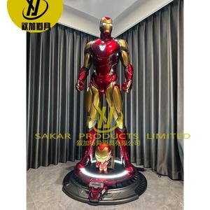 Figura de tamaño real, estatua MK85, estatuas de Iron Man, artesanías de resina, Superhéroes, escultura de fibra de vidrio, <span class=keywords><strong>Ironman</strong></span> para decoración al aire libre - Product Image 3