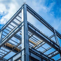 Bâtiment à structure en acier durable avec une capacité de charge de toit élevée et une garantie de 5 ans pour les applications de construction métallique