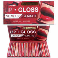 3Q Beauty 12 couleurs matte Velvet liquide imperméable à l'eau rouge à lèvres Kit Lip stick Kit Lipgloss