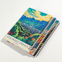 Planificateur de voyage intérieur vierge 2026 reliure en spirale couverture souple personnalisation Journal cahier
