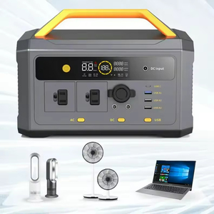Brand Original 600W 448Wh Portable Power Station Solar <b>Generator</b> 110V-220V Wireless Charge Outdoor <b>Camping</b> Home Car Power Supply - Product Image 1