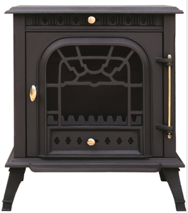 Bán Buôn Đa Nhiên Liệu Bếp Gỗ Gang Cao Cháy Gỗ Chất Lượng Cao Log Burner - Product Image 5