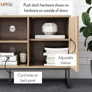 Latón antiguo de moda moderna <span class=keywords><strong>mesa</strong></span> de <span class=keywords><strong>tv</strong></span> Muebles modernos comtempprary soporte de <span class=keywords><strong>tv</strong></span> del gabinete del mdf del <span class=keywords><strong>plasma</strong></span>, con 2 puertas venta - Product Image 5