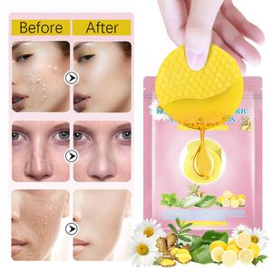 Al por mayor 40 toallitas de algodón limpiadoras para el cuidado facial con ácido kójico y cúrcuma que reducen la opacidad - Product Image 6