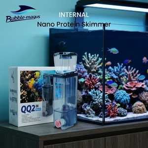 Skimmer de Proteínas Interno Bubble Magus QQ2 220-240V para Acuarios de Agua Salada de 100L, Rectangular, de Plástico, con Impulsor de Rueda de Agujas - Product Image 4