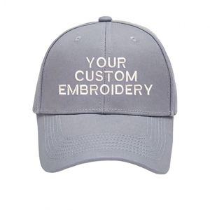 Custom Logo Baseball Cap Embroidered Adjustable Cotton <b>Hat</b> One Piece MOQ <b>for</b> Company Branding Promotion - Product Image 1